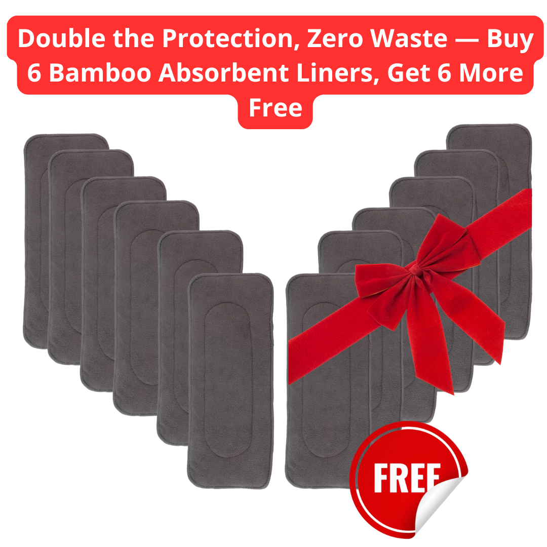 Complete Your Kit: Add 12 Bamboo Charcoal Absorption Liners for the Price of 6 (Ships with Your Order)