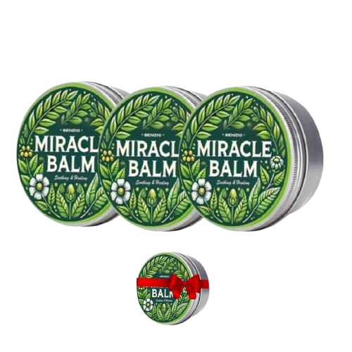 3x Miracle Balm creams + 🎁 Free 1 Miracle Balm