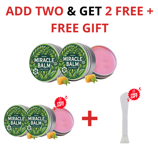 - Add TWO Balm & Get 🎁 TWO for FREE + FREE GIFT🎁— Queen’s First-Time Treat !
